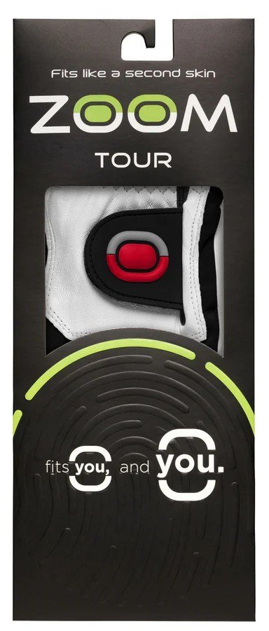 Zoom Tour Herren Handschuh, weiss/schwarz/rot