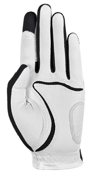 Zoom Weather Herren Handschuh, weiss/schwarz/rot