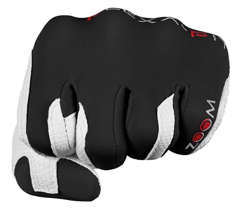 Zoom Weather Herren Handschuh, weiss/schwarz/rot