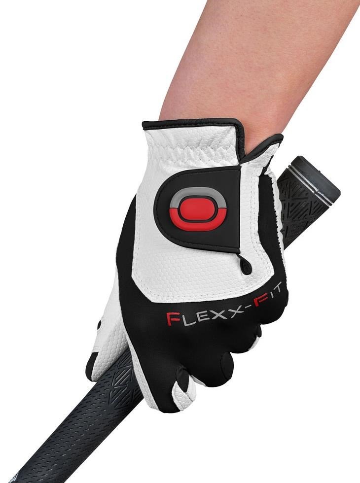 Zoom Weather Herren Handschuh, weiss/schwarz/rot