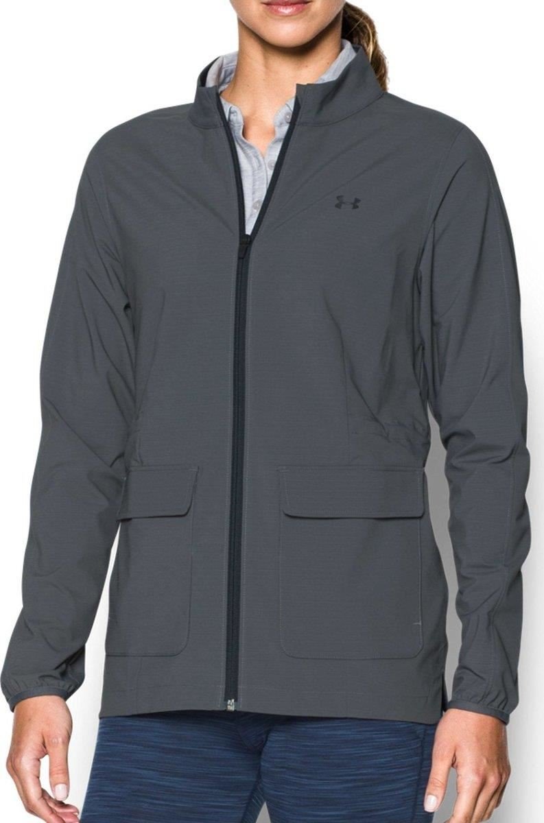 Under Armour Storm WindStrike Damen Jacke, grau
