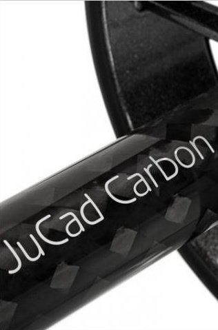 JuCad Carbon Travel Elektrotrolley - schwarz