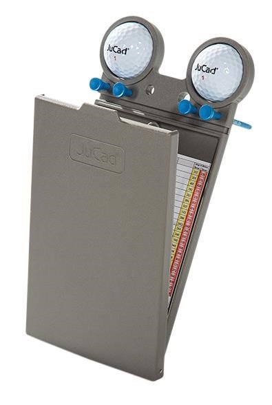 JuCad Scorekartenhalter, titanium/titanium Abdeckungs