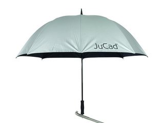 JuCad Golfschirm 68", silber UV
