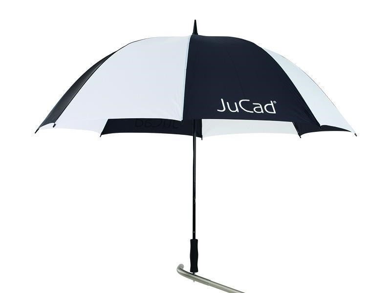 JuCad Golfschirm 68", schwarz/weiss