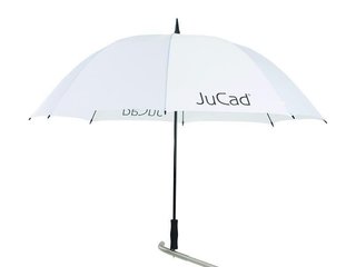 JuCad Golfschirm 68", weiss
