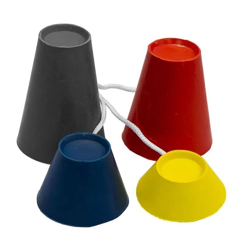 Longridge Jumbo Rubber Winter Tees, 4 Stück