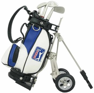 PGA Tour Golf Deko Golf Bag mit Schlägern