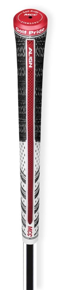 Golf Pride MCC Classic Align Griff, Standard, weiss