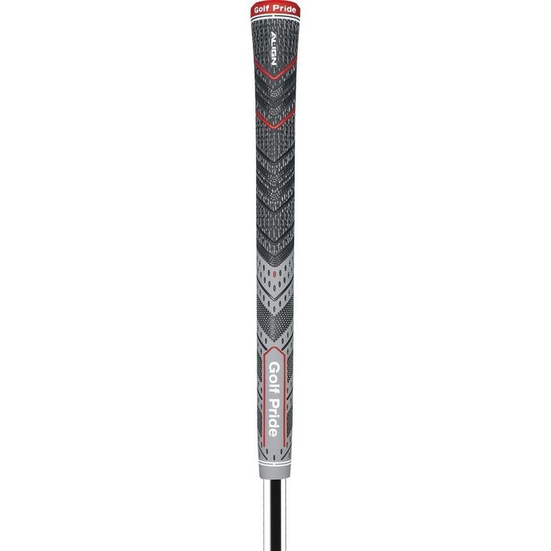 Golf Pride MCC Plus4 ALIGN Grip, Midsize, Grau