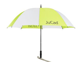 JuCad Golfschirm 68", weiss/grün