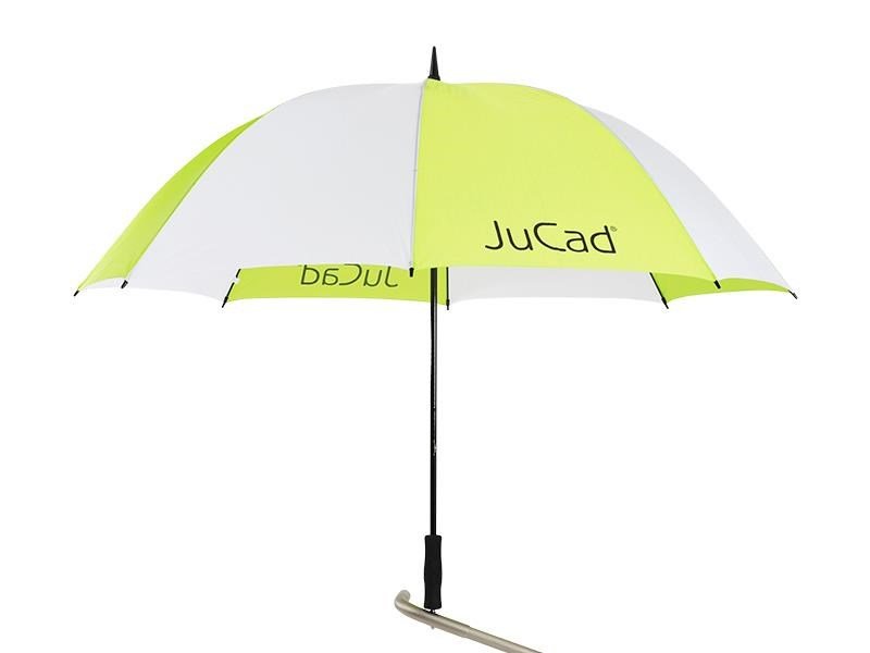 JuCad Golfschirm 68", weiss/grün