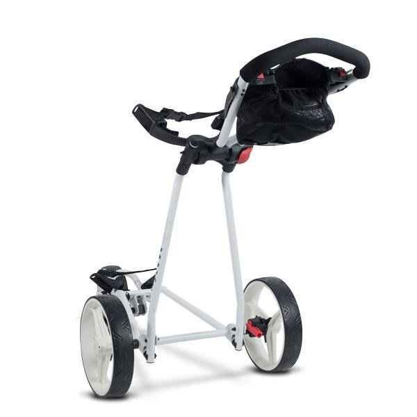 Big Max TI ONE Dreirad Golftrolley, weiss