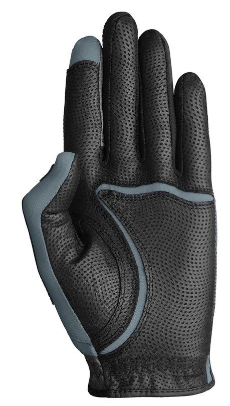Zoom Aqua Control Herren Golfhandschuh, schwarz/grau/limette