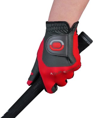 Zoom Aqua Control Herren Handschuh, schwarz/rot