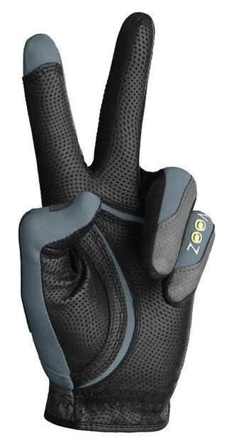 Zoom Aqua Control Damen Handschuh, schwarz/grau/limette