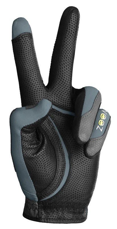 Zoom Aqua Control Damen Handschuh, schwarz/grau/limette