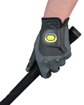 Zoom Aqua Control Damen Handschuh, schwarz/grau/limette