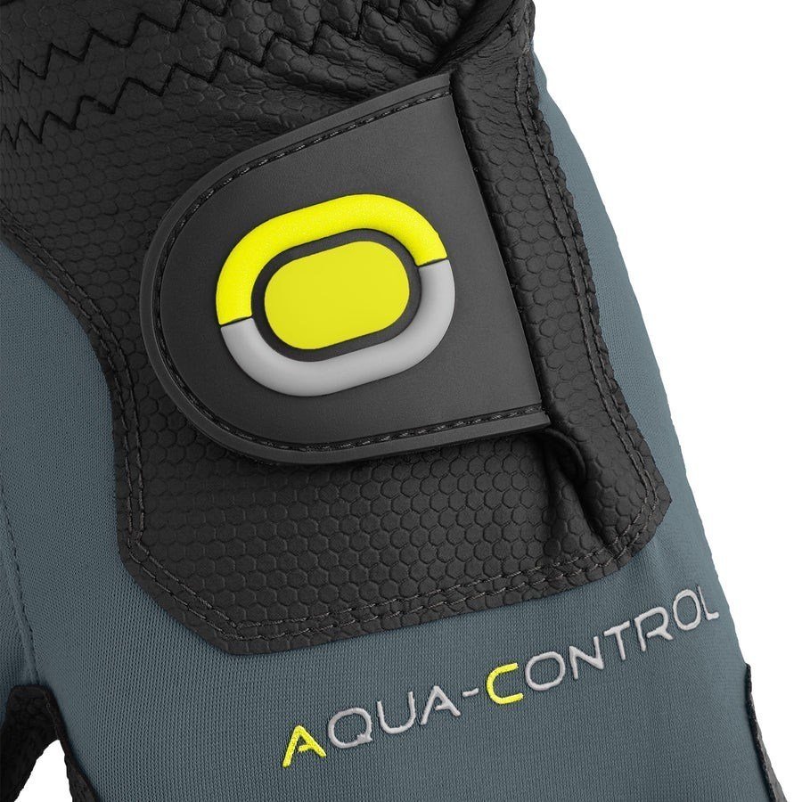 Zoom Aqua Control Damen Handschuh, schwarz/grau/limette