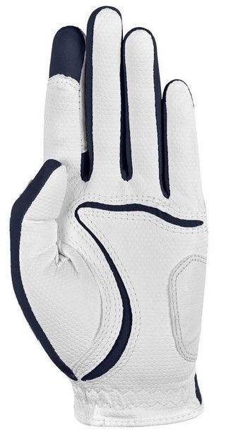 Zoom Weather Damen Handschuh, weiss/dunkelblau
