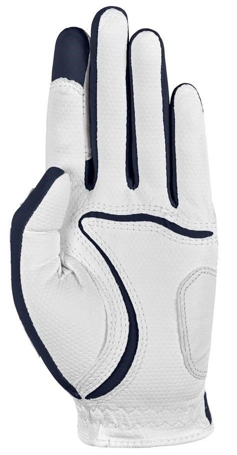 Zoom Weather Damen Handschuh, weiss/dunkelblau