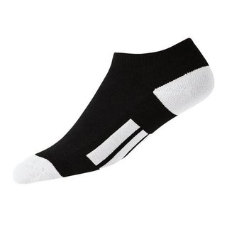 FootJoy ProDry Low Cut Kindersocken, 1Paar, schwarz/weiss