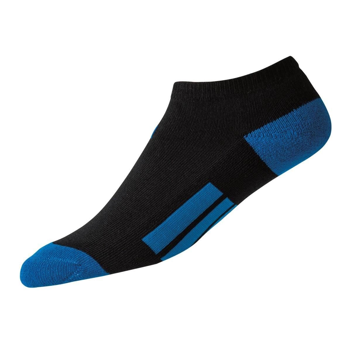 FootJoy ProDry Low Cut Kindersocken, 1Paar, schwarz/blau