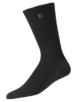 FootJoy ProDry Lightweight Crew Herren Socken, 1Paar, schwarz