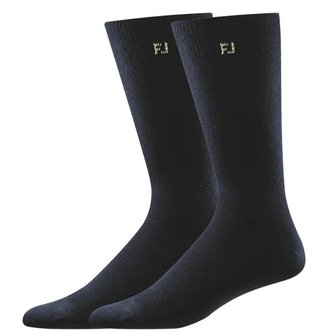 FootJoy ProDry Crew Herren Socken, 2Paar, dunkelblau