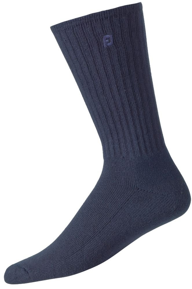 FootJoy ComfortSof Crew Herren Kurzsocken, dunkelblau, 3 Paar