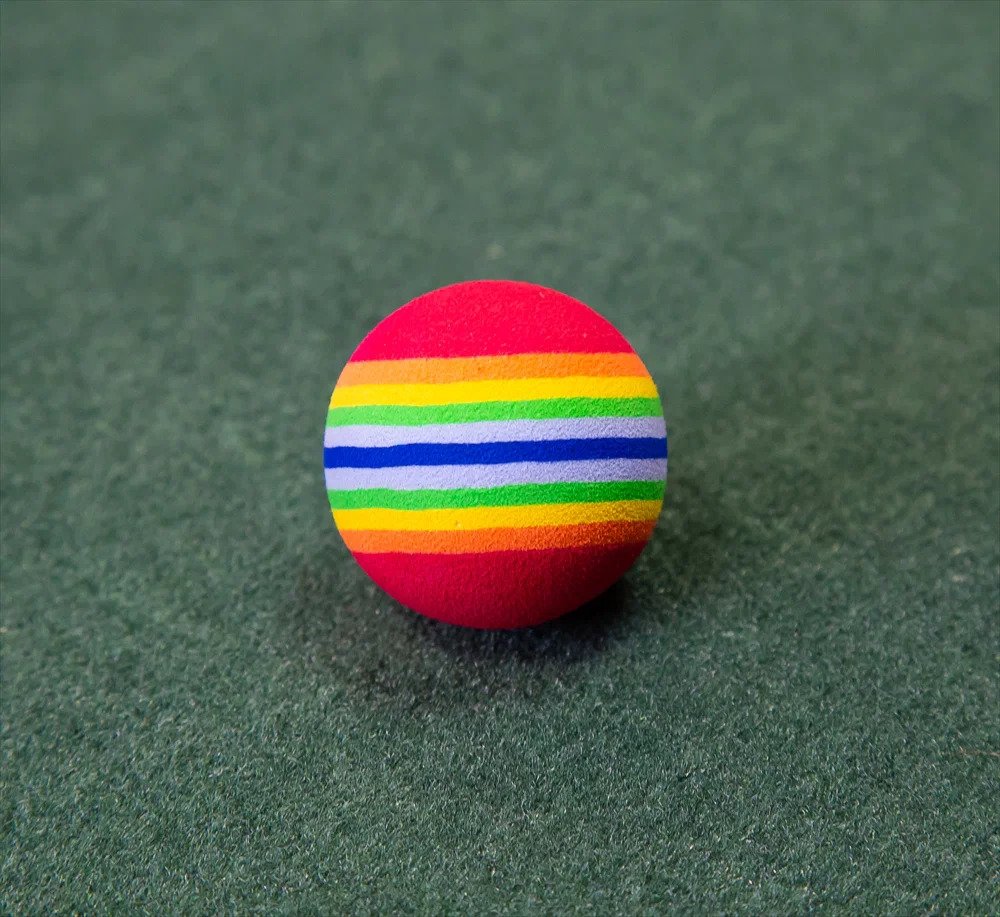 Longridge Multi-Coloured Foam Trainingsbälle, 6Stk.
