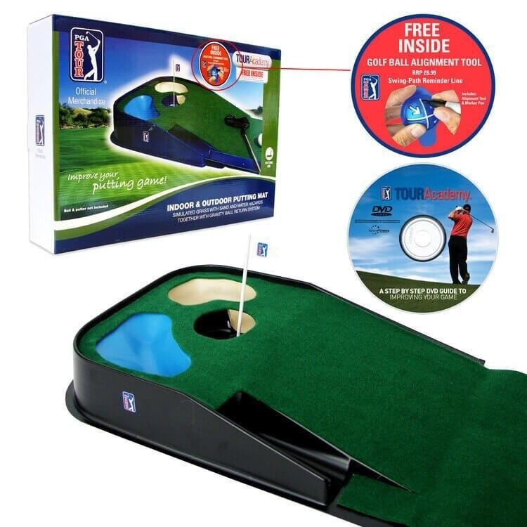 PGA Tour Indoor & Outdoor Puttingmatte 2m