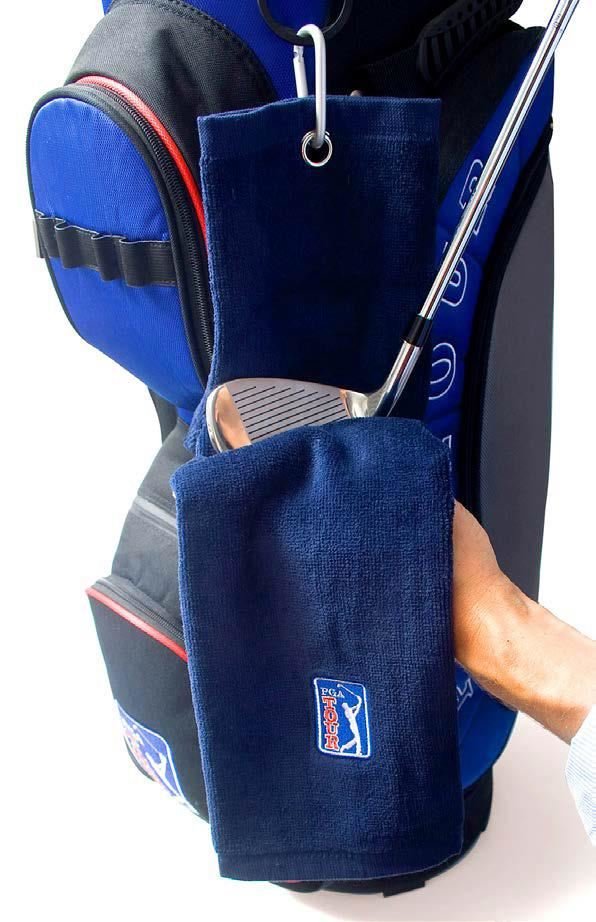 PGA TOUR Golf Handtuch + Bürste
