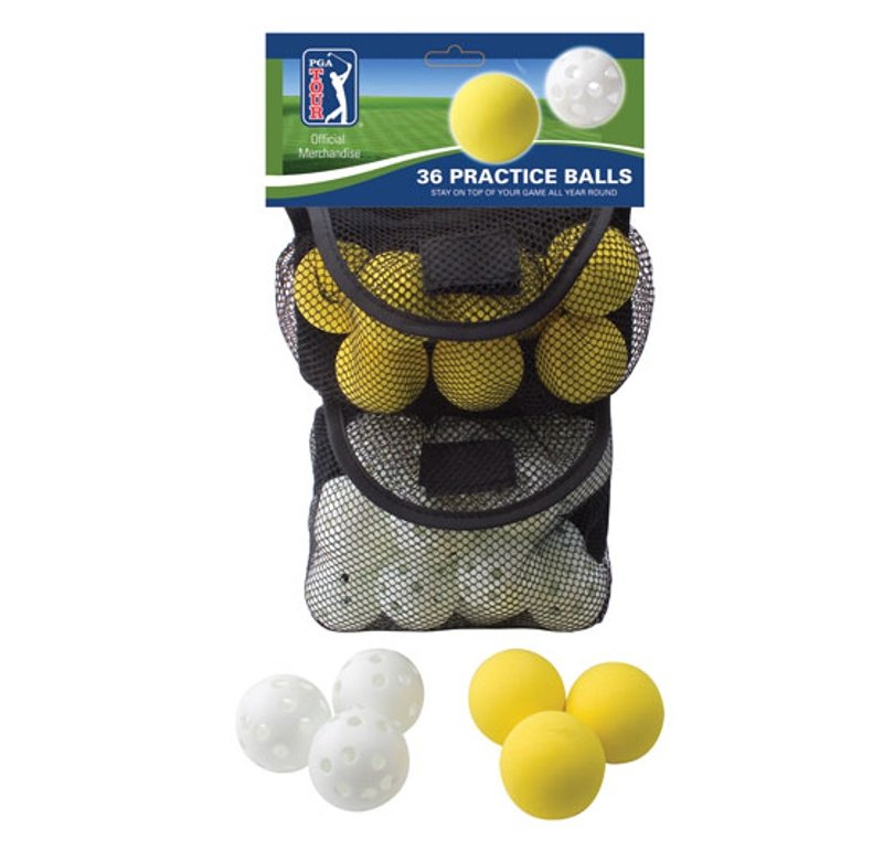 PGA TOUR Trainingsball 36-Set im Netz