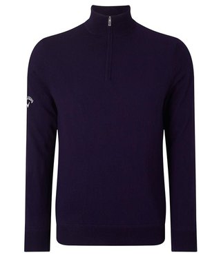 Callaway Windstopper 1/4 Zip Herren Pullover, dunkelblau