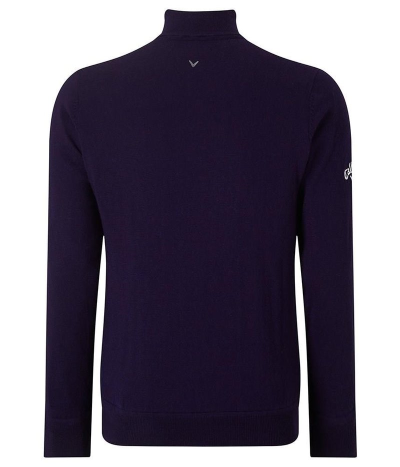 Callaway Windstopper 1/4 Zip Herren Pullover, dunkelblau