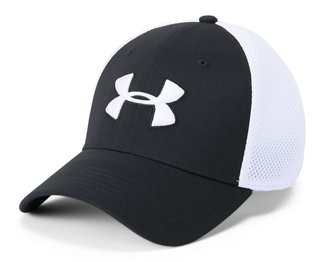 Under Armour Microthread Mesh Herren Golf Cap, schwarz