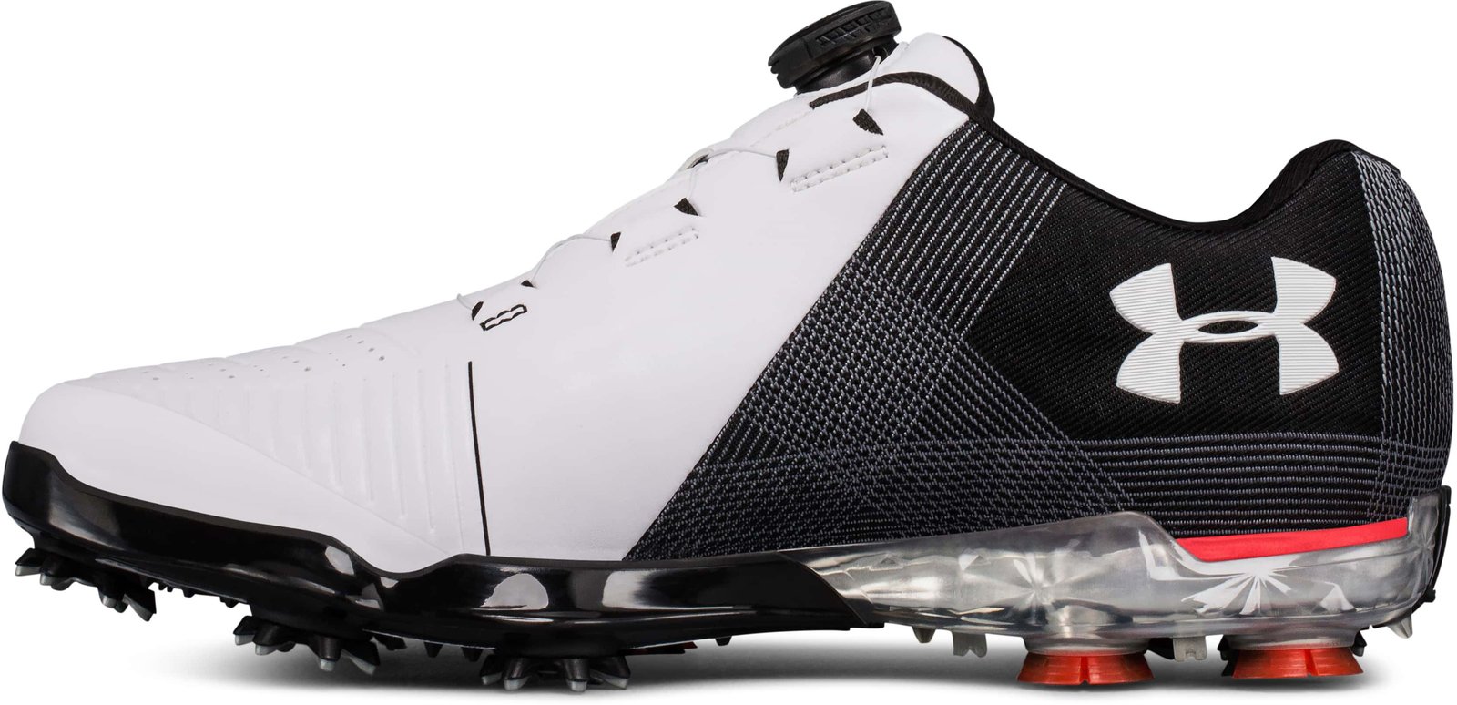 Under Armour Spieth 2 BOA Herren Golfschuhe, weiss/schwarz