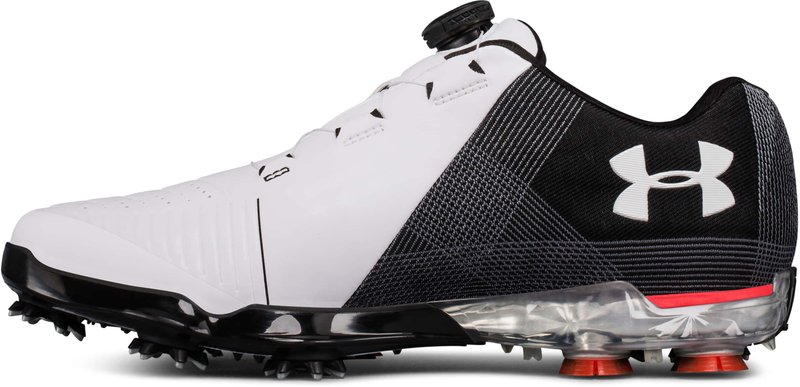 Under Armour Spieth 2 BOA Herren Golfschuhe, weiss/schwarz