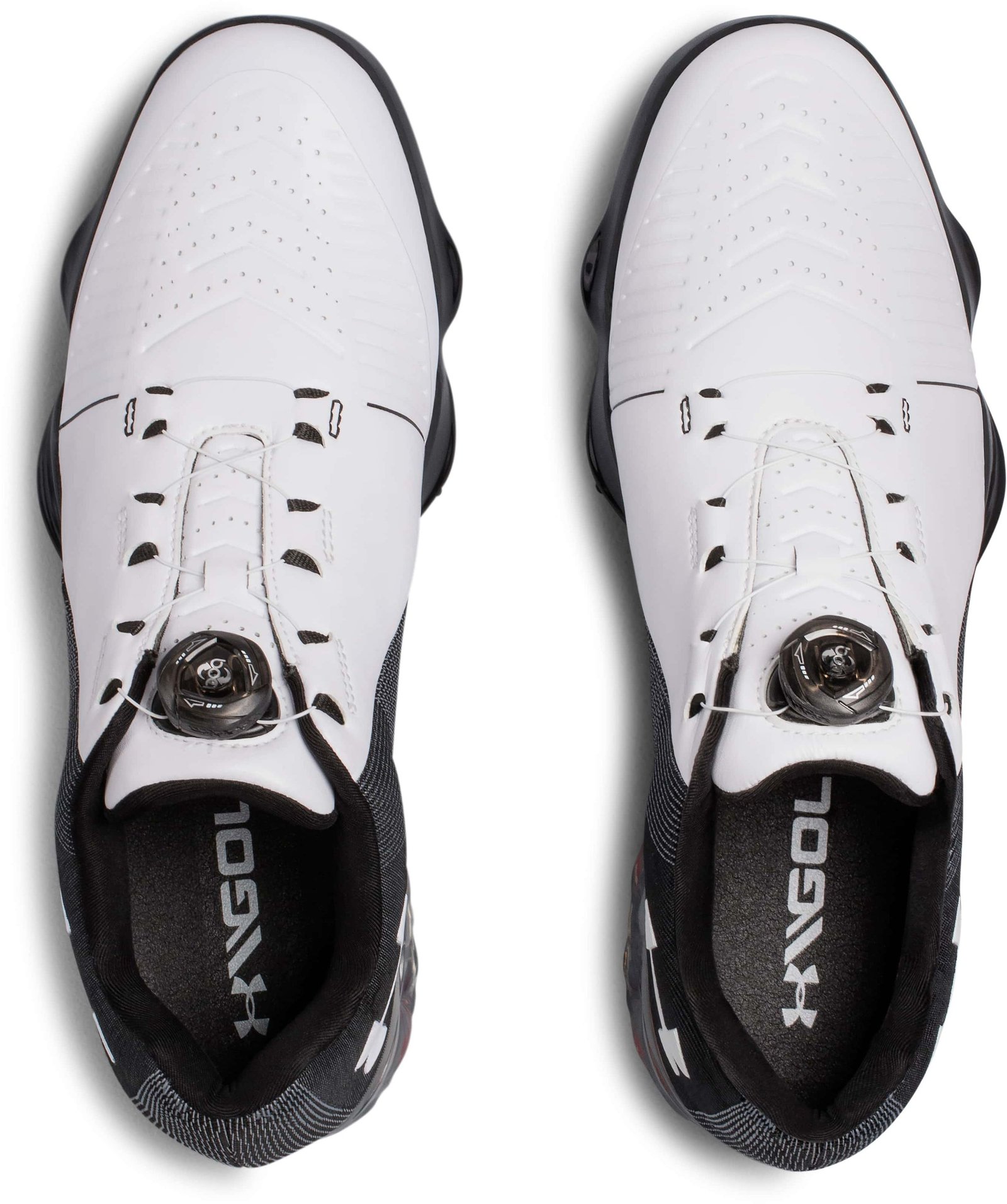 Under Armour Spieth 2 BOA Herren Golfschuhe, weiss/schwarz