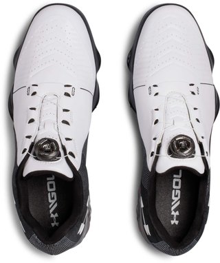 Under Armour Spieth 2 BOA Herren Golfschuhe, weiss/schwarz