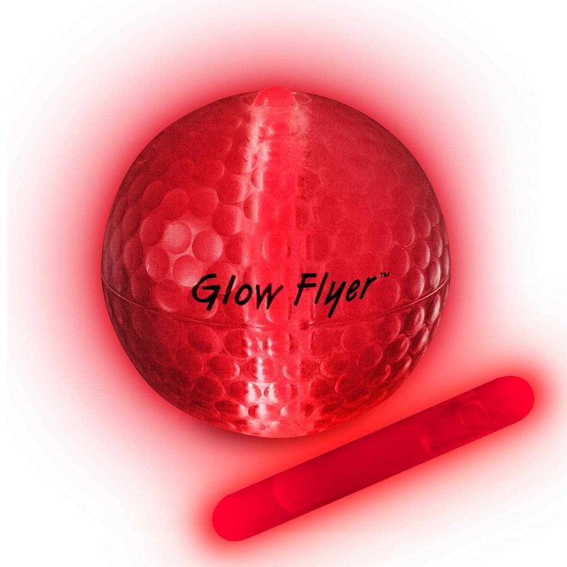 Masters Glow Flyer Golfbälle, rot