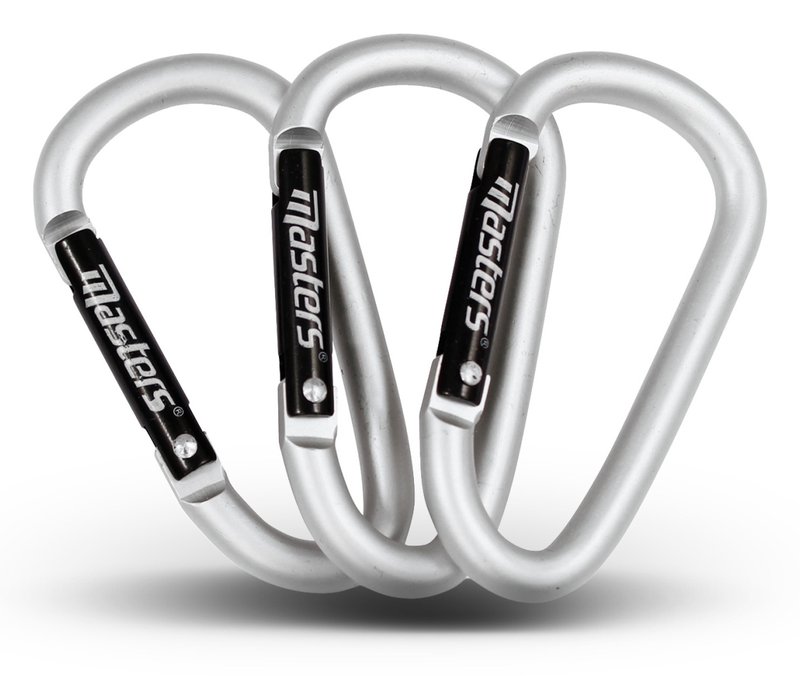 Masters Golf Carabiner Connector Zubehör, silber