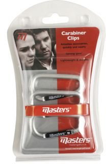 Masters Golf Carabiner Connector Zubehör, silber