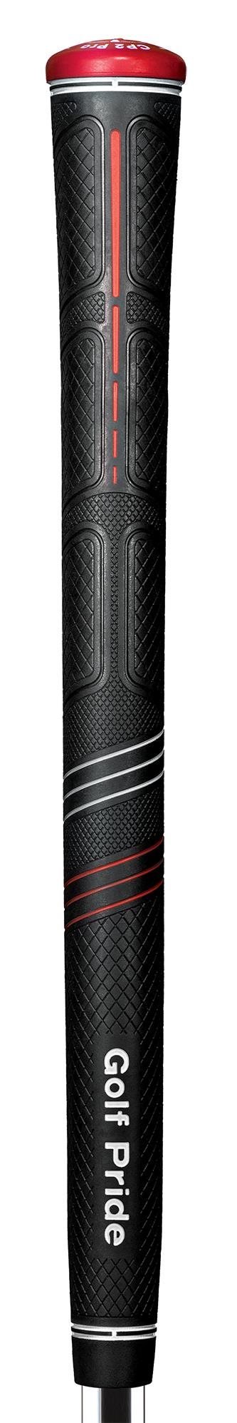 Golf Pride CP2 Pro Grip, Standard, Schwarz/Rot
