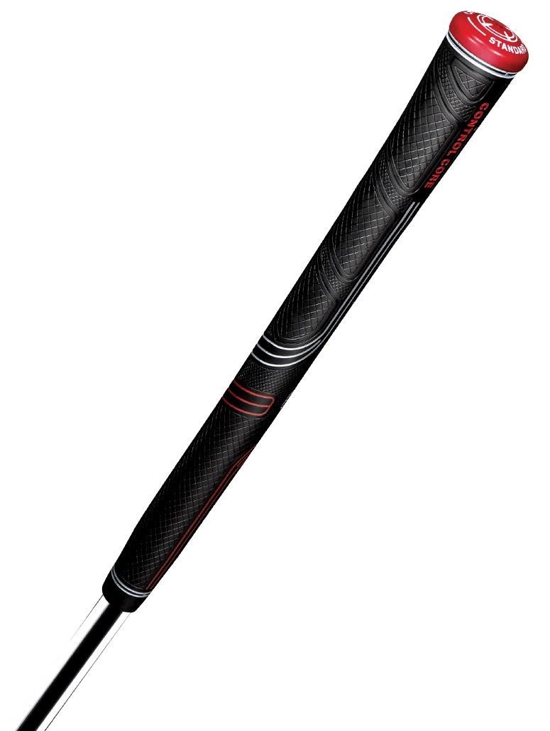 Golf Pride CP2 Pro Grip, Standard, Schwarz/Rot