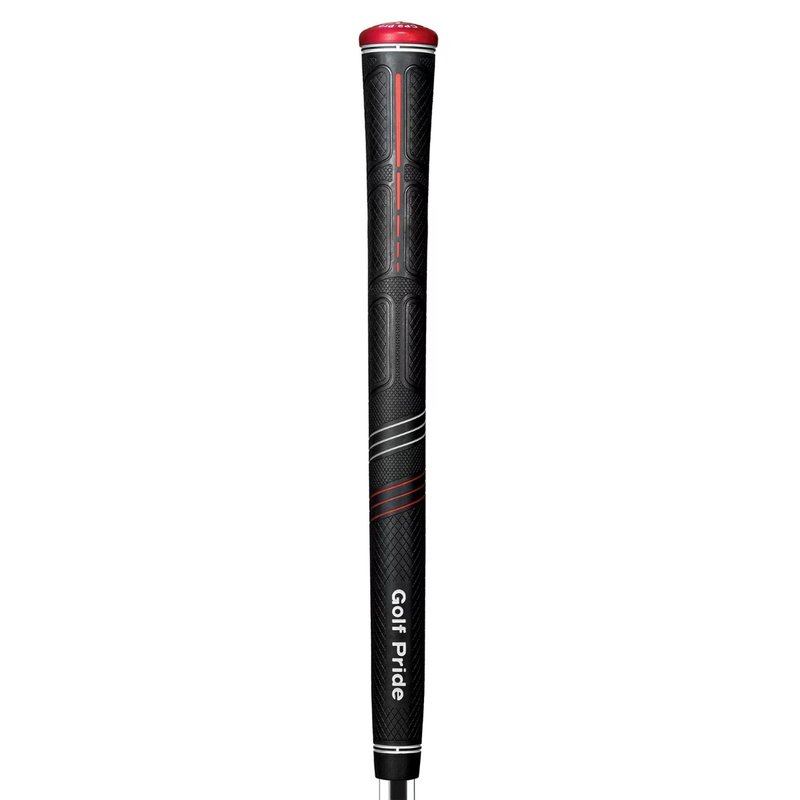 Golf Pride CP2 Pro Grip, Standard, Schwarz/Rot