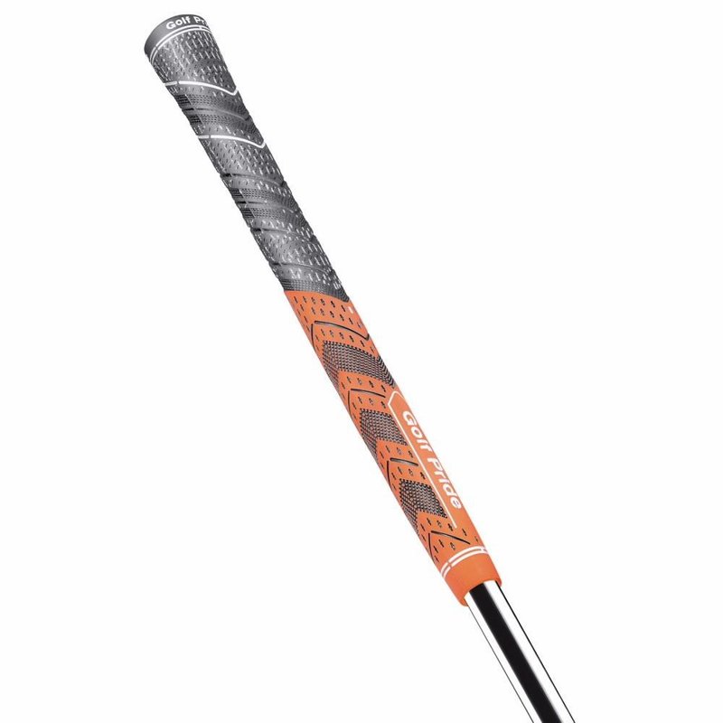 Golf Pride MCC Cord Plus4 Griff, STANDARD, grau/orange