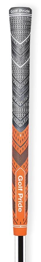Golf Pride MCC Cord Plus4 Griff, STANDARD, grau/orange