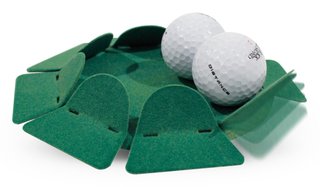 Masters Golf Putting Cup Green Baize Trainingsgerät